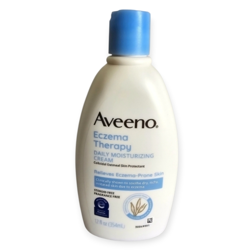 Aveeno Eczema Therapy Daily Moisturizing Cream Oatmeal Cream 12 FL OZ